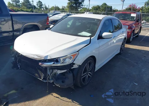 2017 Honda Accord Sport Se from USA, damaged, VIN 1HGCR2F15HA119975